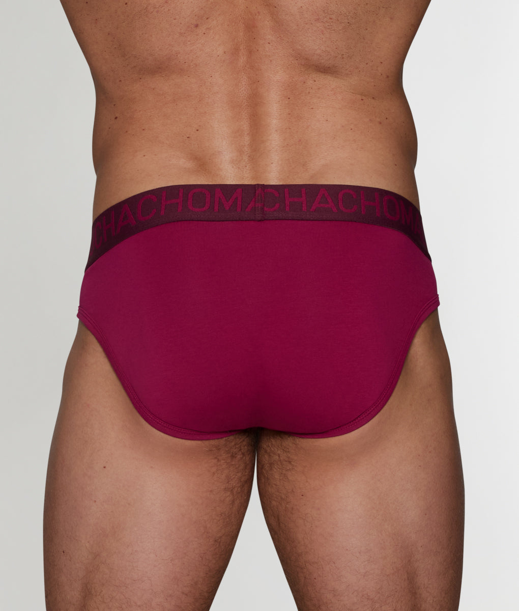 Muchachomalo Solid Brief Muchachomalo Solid Brief Burgundy