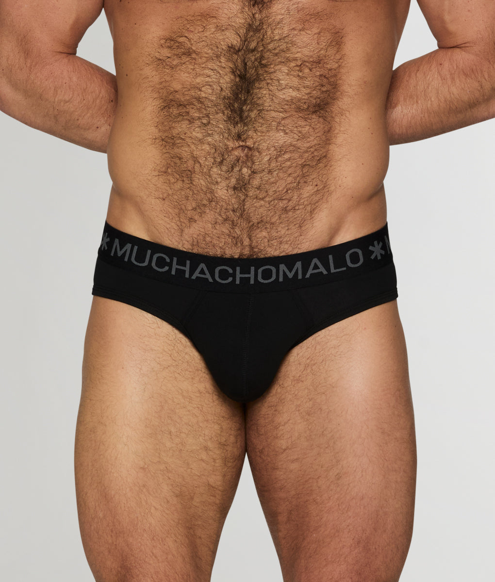 Muchachomalo Solid Brief Midnight-black