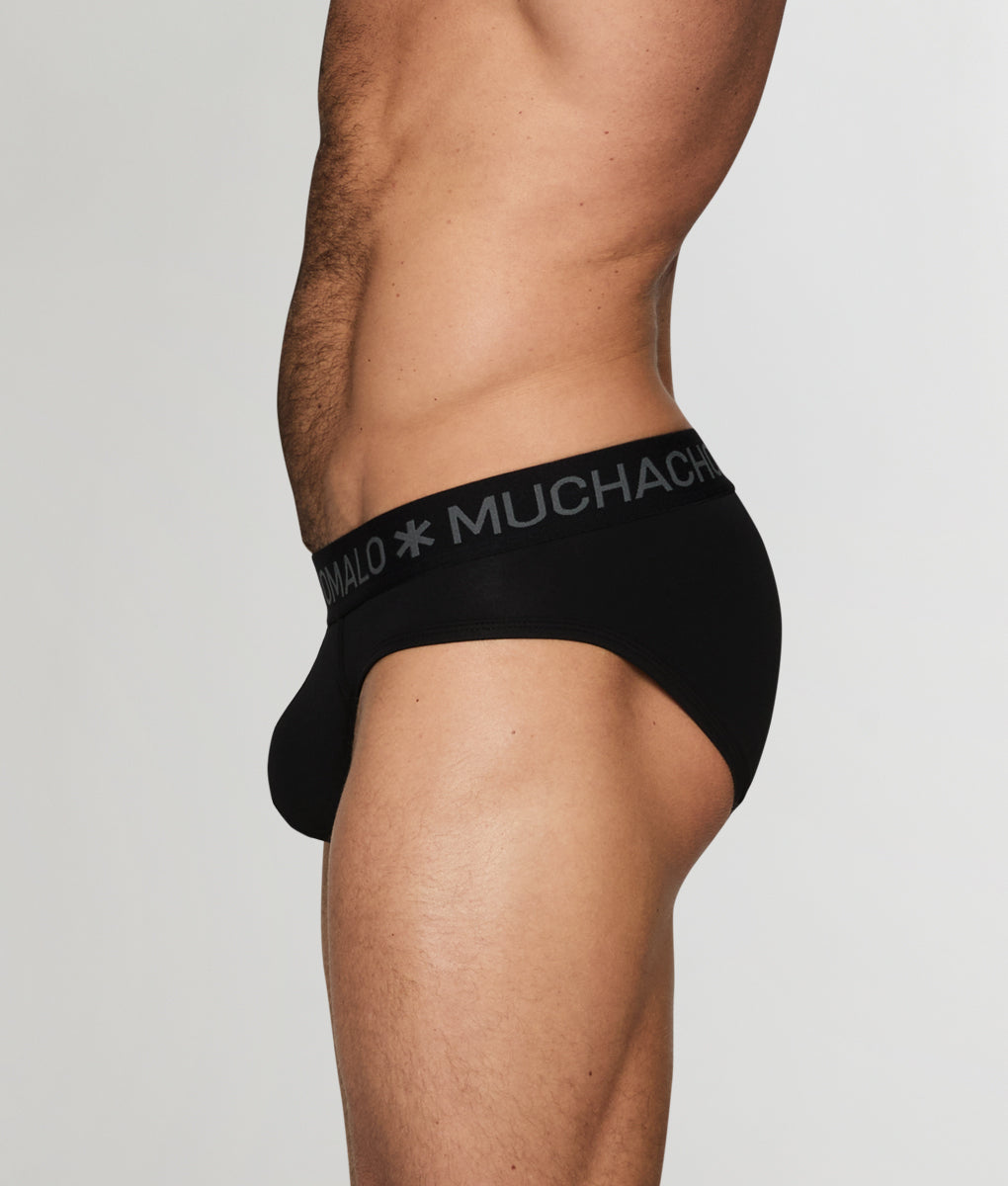 Muchachomalo Solid Brief Midnight-black