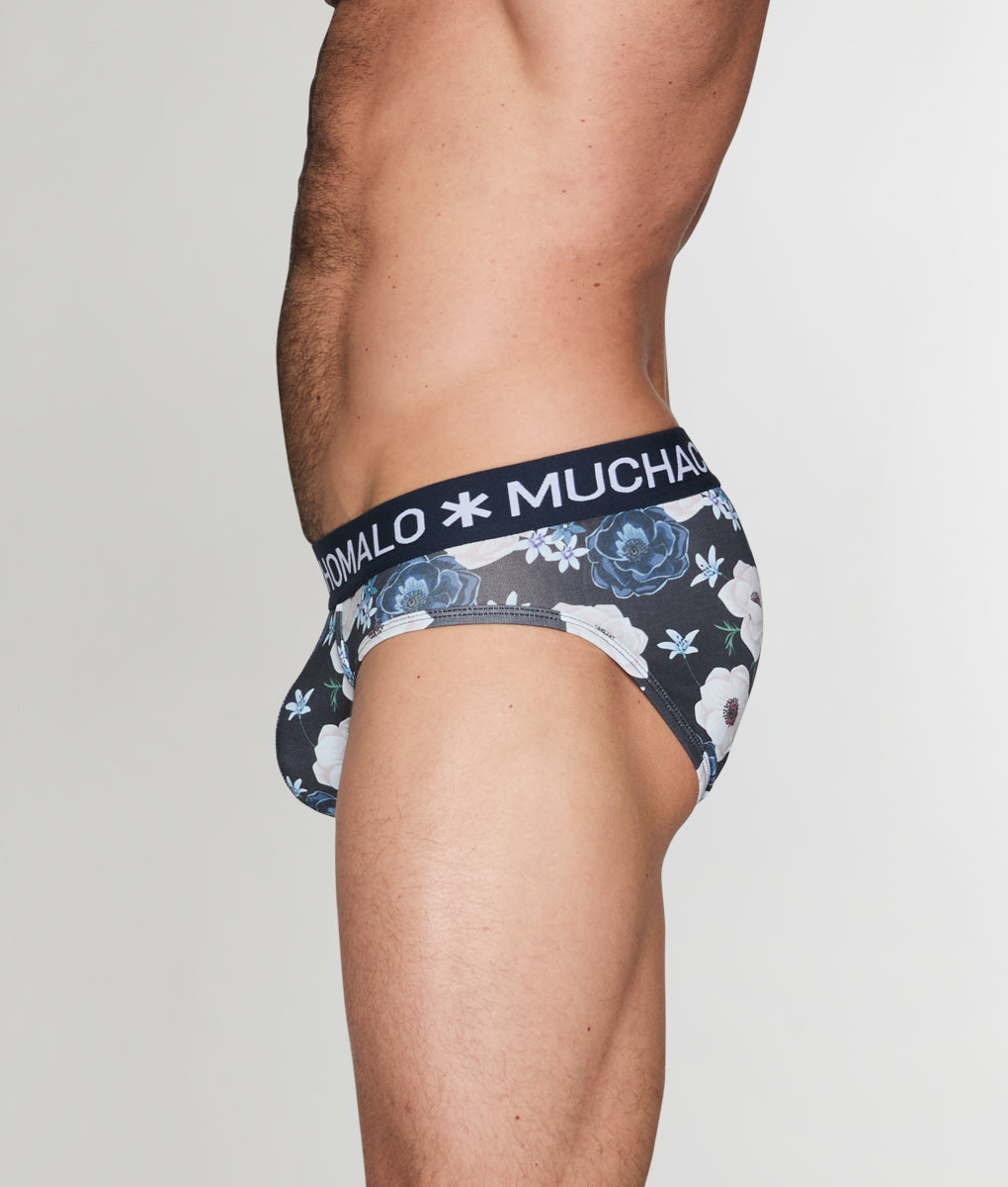 Muchachomalo Floral Brief Muchachomalo Floral Brief Blue-print