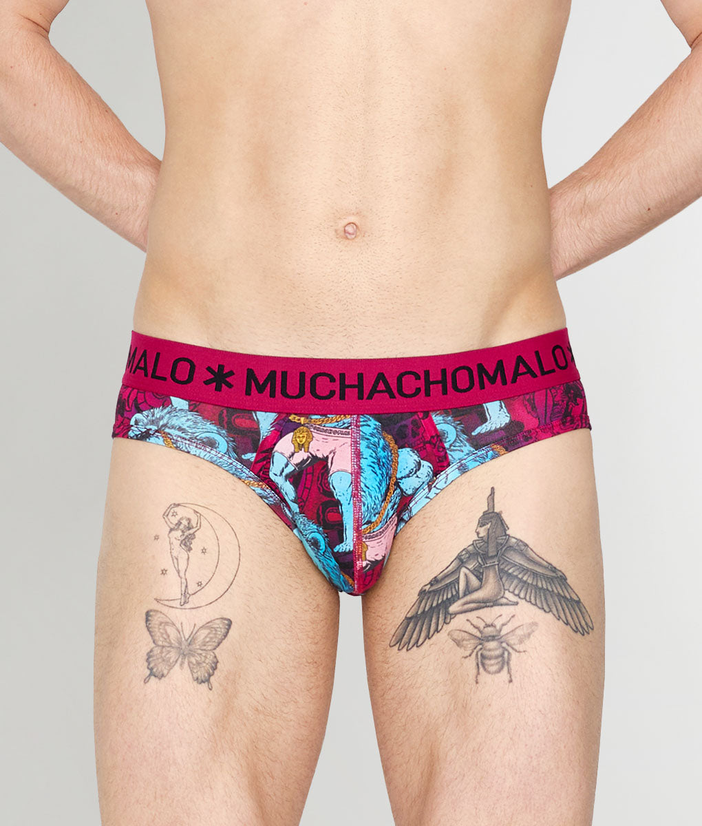 Muchachomalo Kingkat Brief Kingkat-print-a