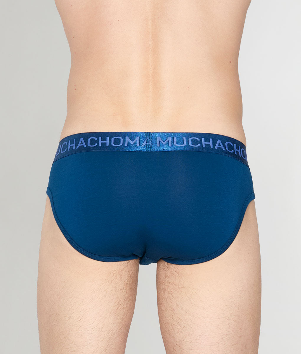 Muchachomalo Wildcat Solid Brief Poseidon