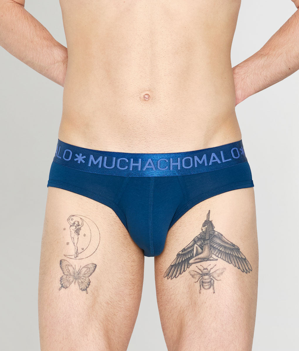 Muchachomalo Wildcat Solid Brief Poseidon