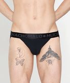 Muchachomalo Dalmatian Solid Jockstrap Anthracite