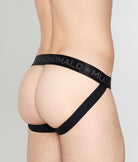 Muchachomalo Dalmatian Solid Jockstrap Anthracite