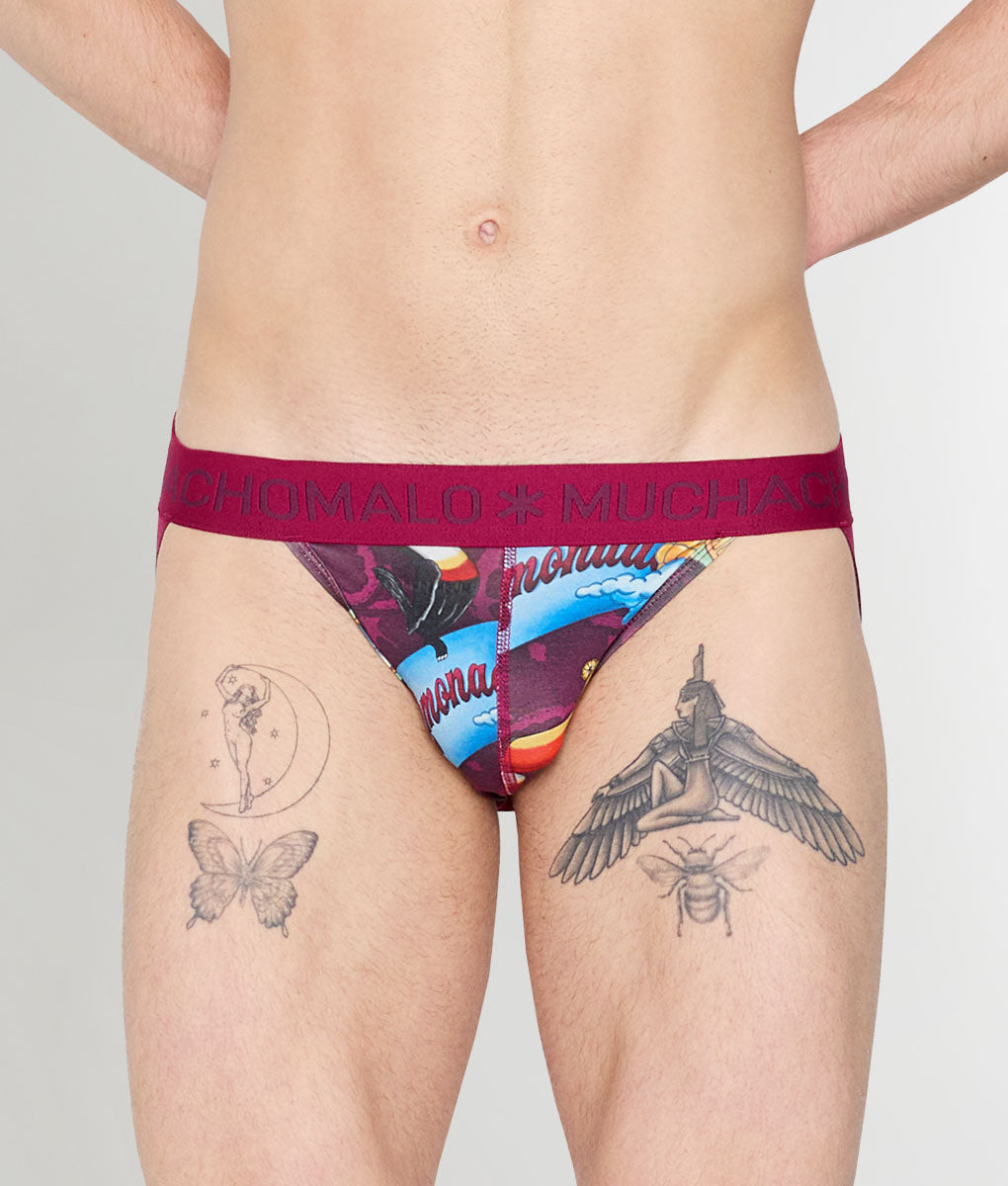 Muchachomalo Summer Fruit Jockstrap Summer-fruit-print-a