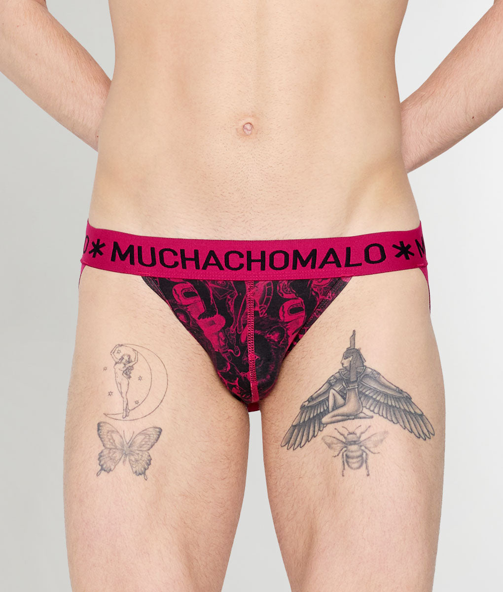 Muchachomalo Kingkat Jockstrap Kingkat-print-b