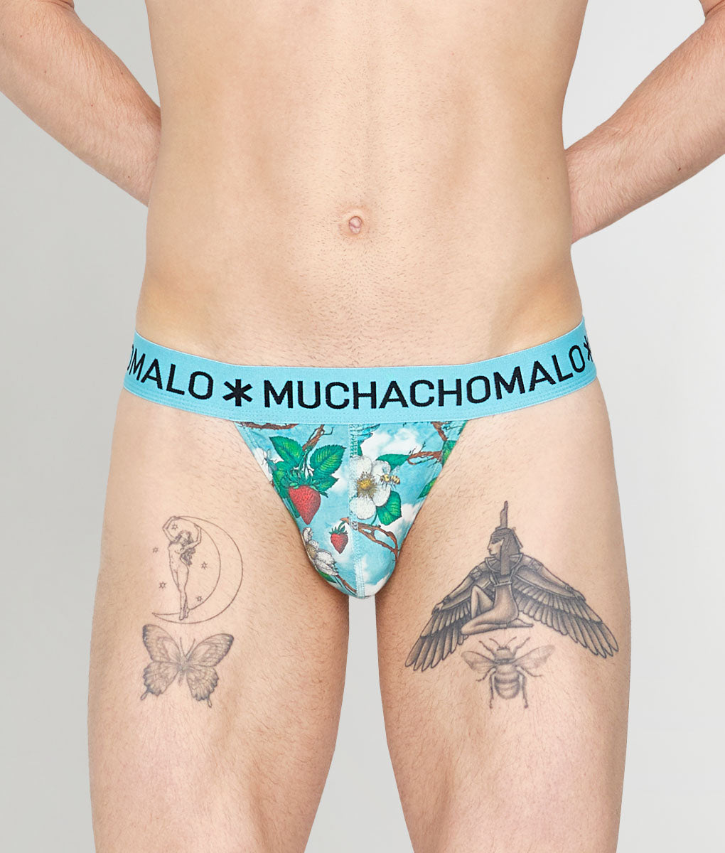 Muchachomalo Fruit Origin Thong Fruit-origin-print-a