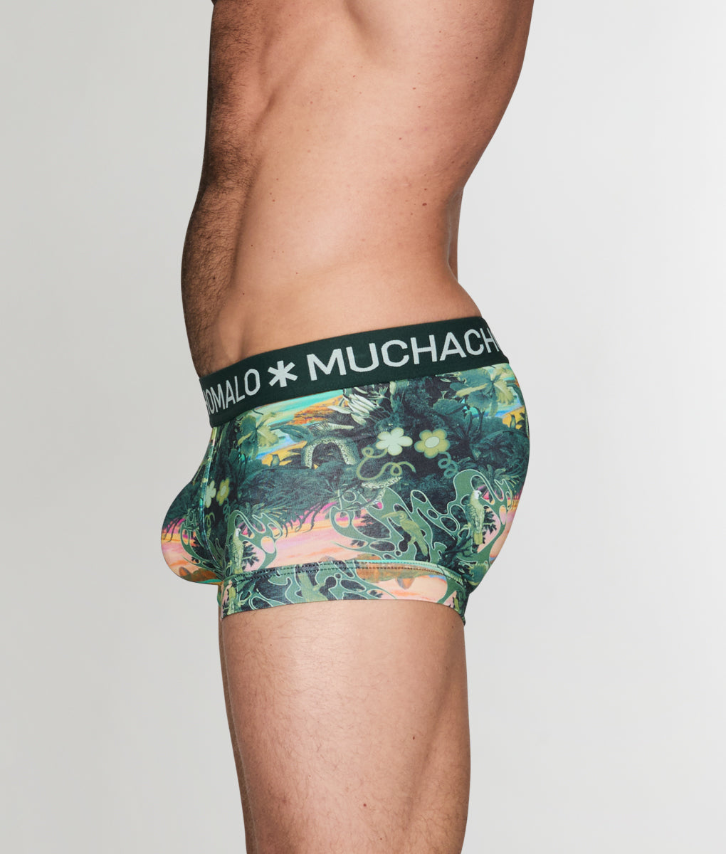 Muchachomalo Rio De Janiero Trunk Muchachomalo Rio De Janiero Trunk Green-print