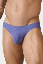 AWRY Oasis Contour Swim Brief Lavender - men's swim brief liner close-up