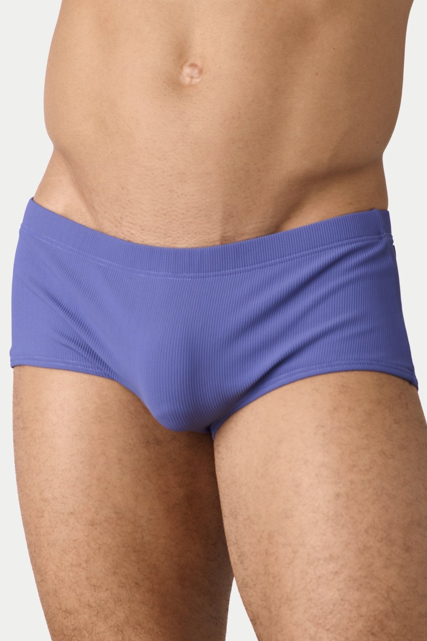 AWRY Oasis Swim Sunga Lavender - men's swim sunga waistband detail