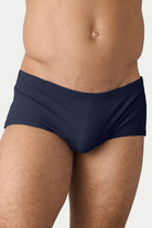AWRY Oasis Swim Sunga Navy - men's swim sunga waistband detail