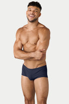 AWRY Oasis Swim Sunga Navy - mens swim sungas front view