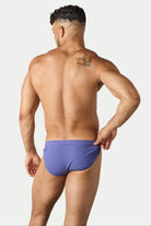 AWRY Oasis Swim Tanga Lavender - mens swim briefs back view