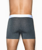 Wood Boxer Brief Charcoal-grey