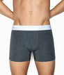 Wood Boxer Brief Charcoal-grey