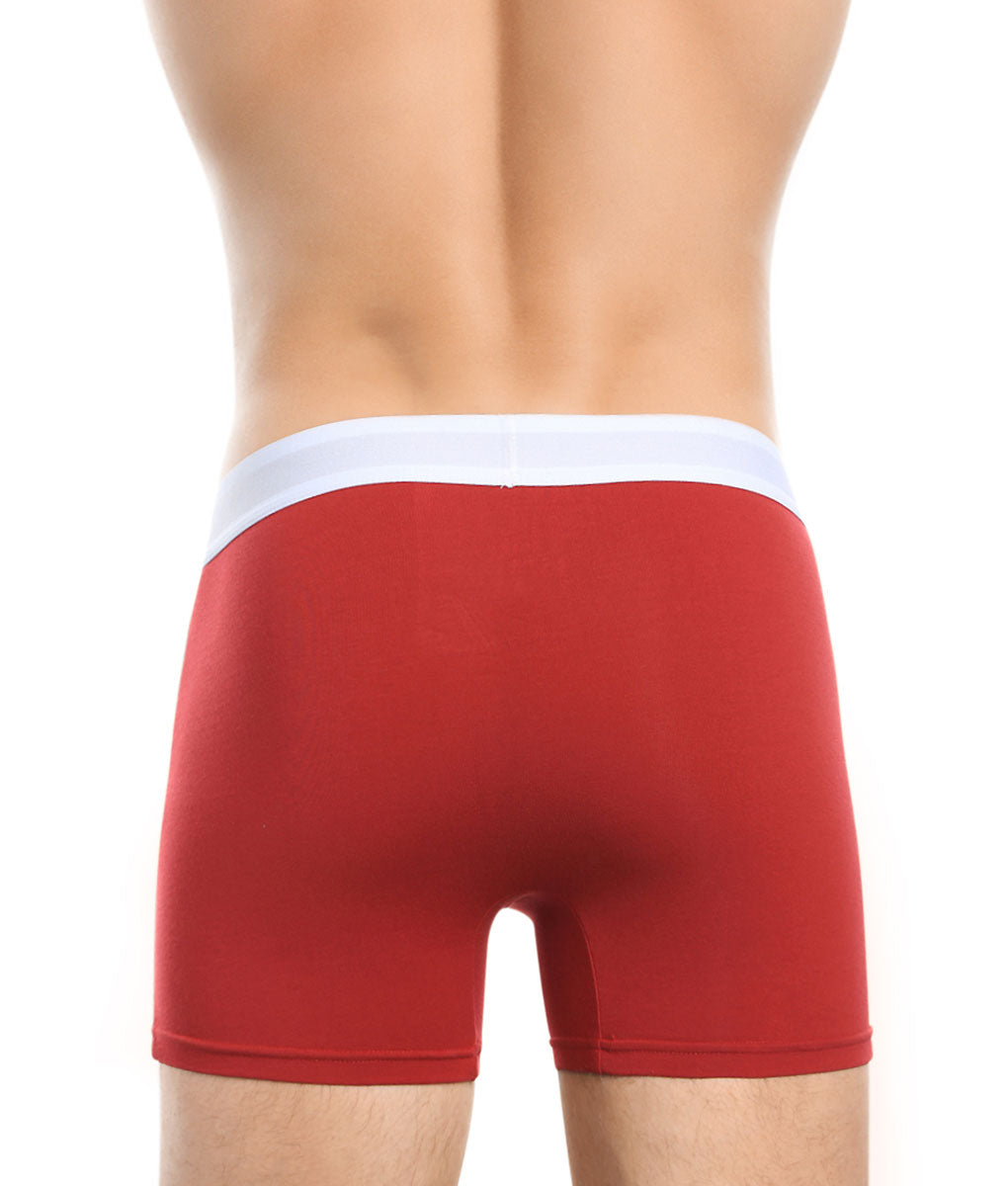Wood Boxer Brief Red