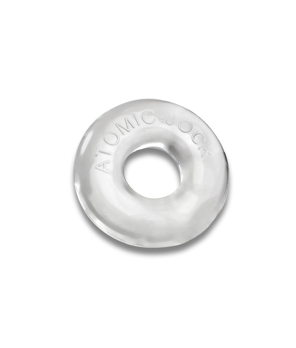 OXBALLS The Do-Nut Jelly Cockring With Flat Inner Chamber 2 Clear