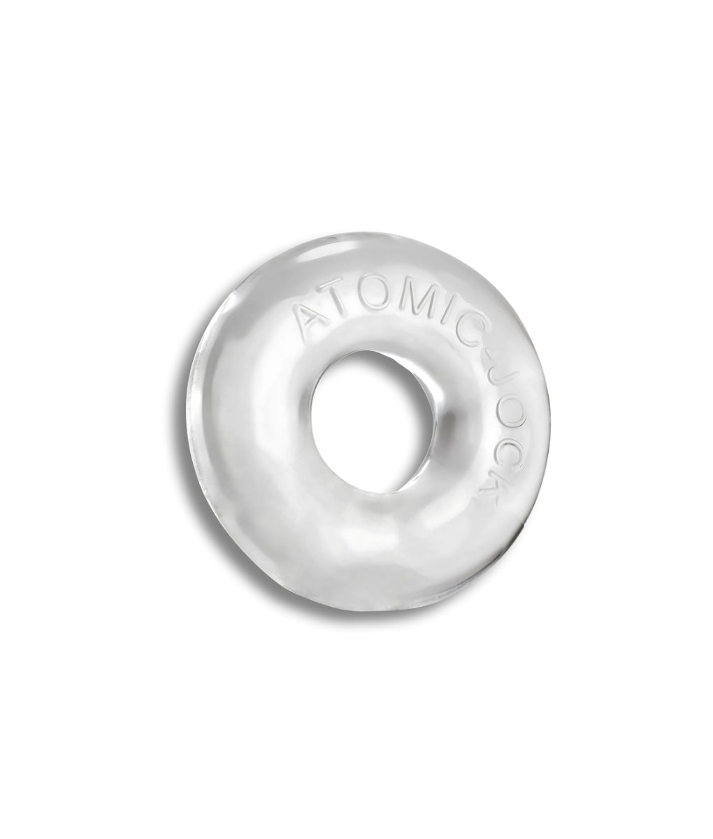 OXBALLS The Do-Nut Jelly Cockring With Flat Inner Chamber 2 Clear