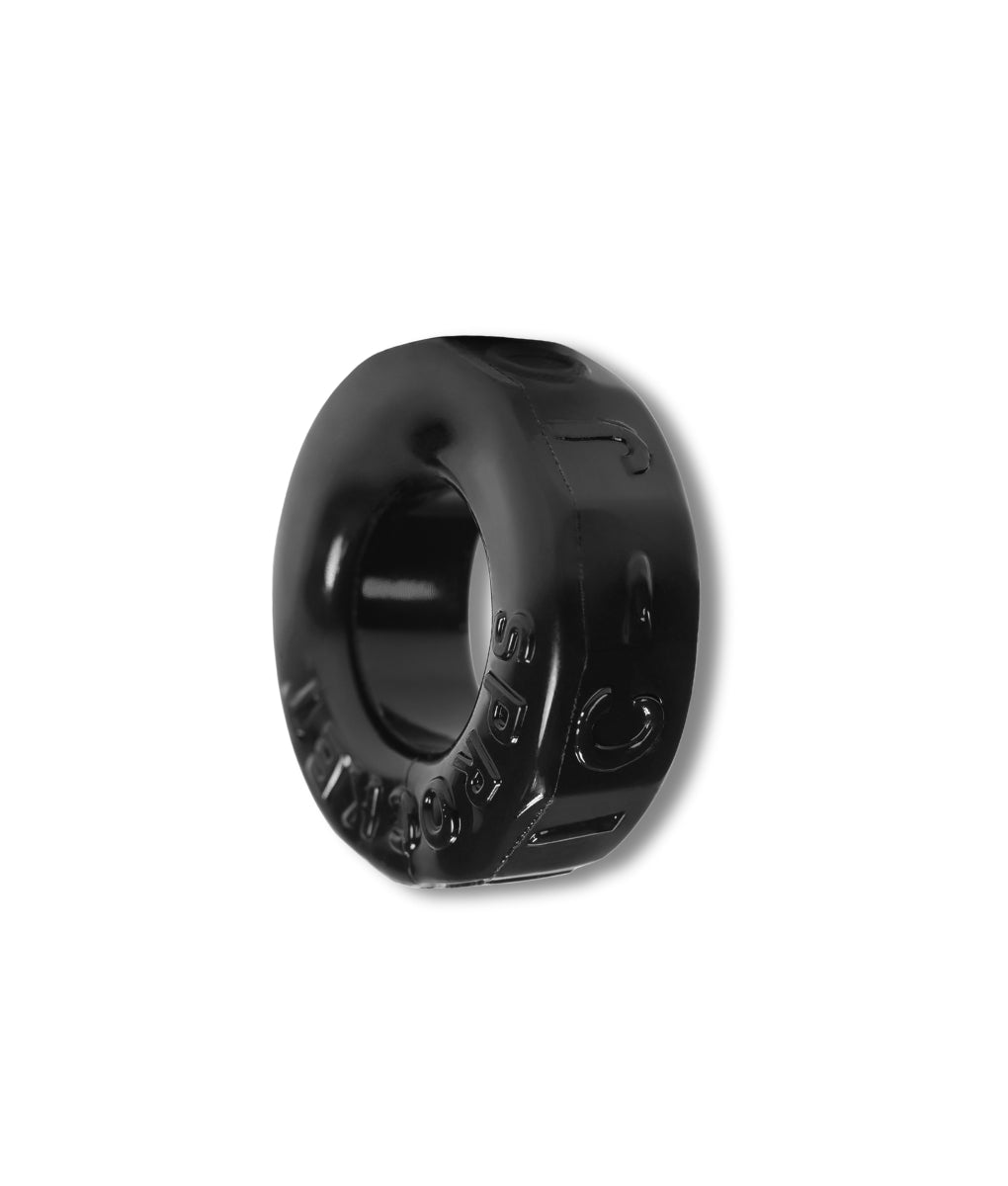 OXBALLS The No-Roll Comfort Sprocket Cockring Black
