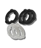 Oxballs Gearheads 5-Pack Spinner Rings Black-vapor