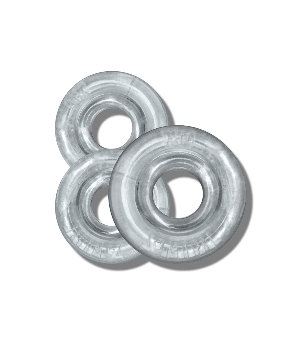 Oxballs Rimringz Power Bulge Rings Clear