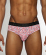 Parke & Ronen Printed Low-Rise Brief Roar-pink
