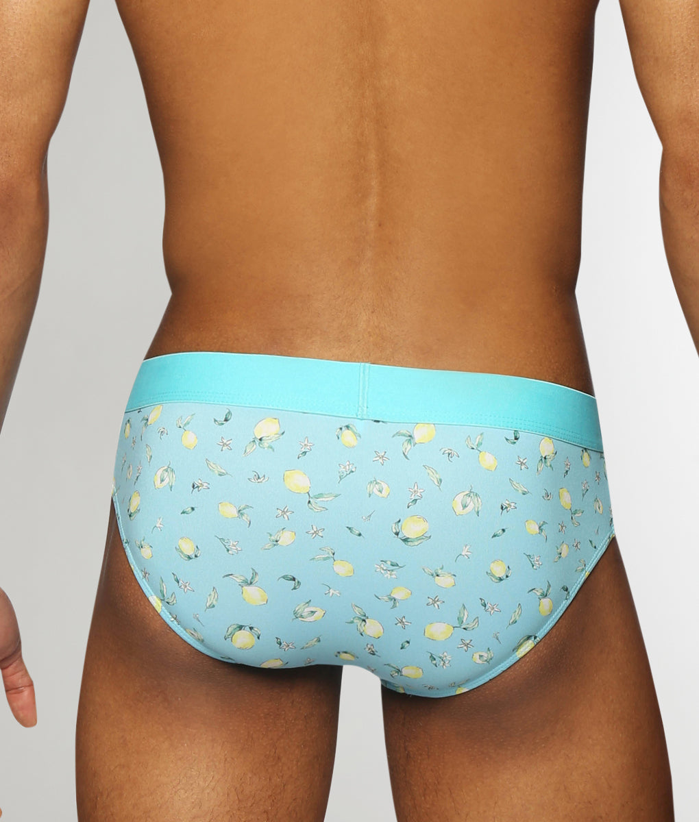 Parke & Ronen Printed Low-Rise Brief Parke & Ronen Printed Low-Rise Brief Meyer-lemon-blue