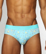 Parke & Ronen Printed Low-Rise Brief Parke & Ronen Printed Low-Rise Brief Meyer-lemon-blue