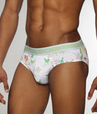 Parke & Ronen Bird Song Low Rise Brief Bird-song-white