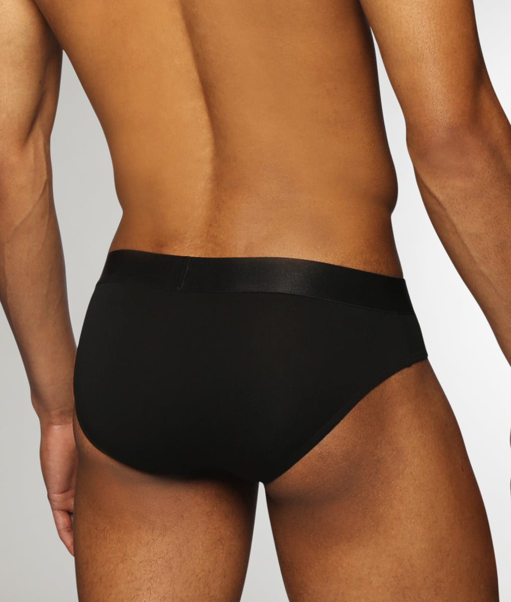 Parke & Ronen Solid Brief Parke & Ronen Solid Brief Black