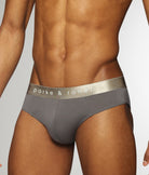 Parke & Ronen Solid Low-Rise Brief Parke & Ronen Solid Low-Rise Brief Grey