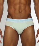 Parke & Ronen Retro Solid Low Rise Brief Retro-opal