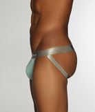 Parke & Ronen Mistral Mesh Low-Rise Jockstrap Matcha