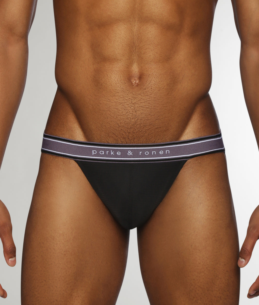 Parke & Ronen Seduction Mesh Jock Strap Black