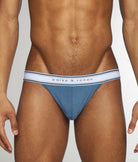 Parke & Ronen Retro Solid Jockstrap Retro-elysian-blue