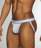 Parke & Ronen Retro Solid Jockstrap Retro-frost-blue