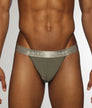 Parke & Ronen Quartz Jersey Thong Army
