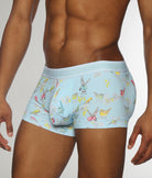 Parke & Ronen Bird Song Low Rise Trunk Bird-song-blue