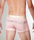Parke & Ronen Printed Low Rise Trunk Champagne-sparkle