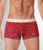Parke & Ronen Printed Low-Rise Trunk Parke & Ronen Printed Low-Rise Trunk Red-galileo