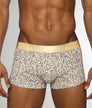 Parke & Ronen Printed Low-Rise Trunk Roar-gold
