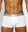 Parke & Ronen Solid Low-Rise Trunk Parke & Ronen Solid Low-Rise Trunk White