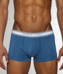 Parke & Ronen Retro Solid Low Rise Trunk Retro-elysian-blue
