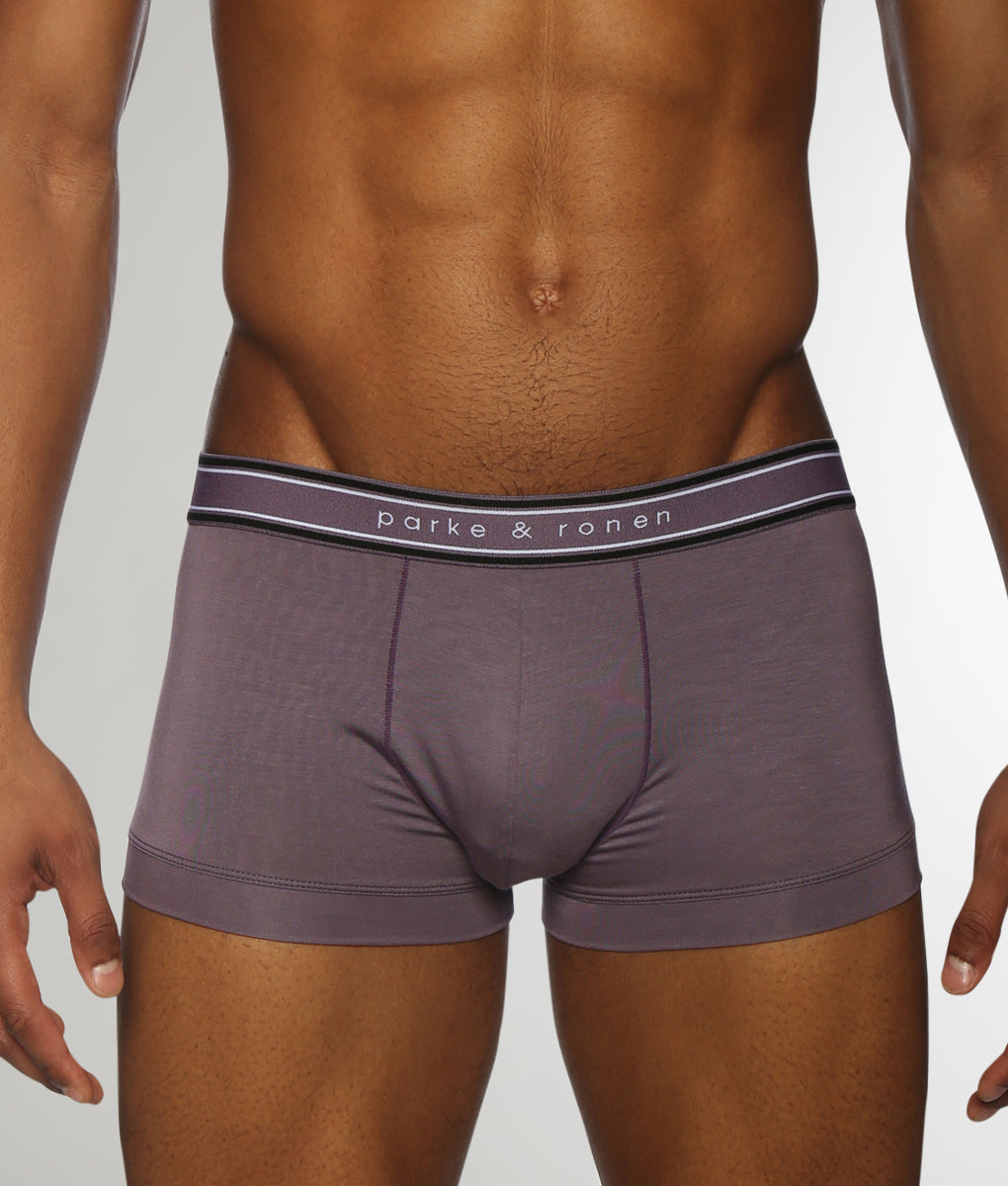 Parke & Ronen Retro Solid Low Rise Trunk Retro-amethyst