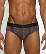 Parke & Ronen Pride Funfetti Low-Rise Brief Funfetti-black
