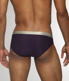 Parke & Ronen Boudoir Nylon Low-Rise Brief Plum