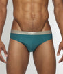 Parke & Ronen Boudoir Nylon Low-Rise Brief Teal