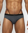 Parke & Ronen Vault Stripe Low-Rise Brief Forest