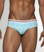 Parke & Ronen Printed Pride Low-Rise Brief Azzuro-pride